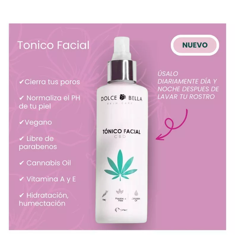 TONICO FACIAL HIDRATANTE DOLCE BELLA - Image 2