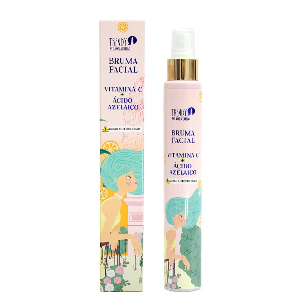 BRUMA FACIAL CON VITAMINA C TRENDY
