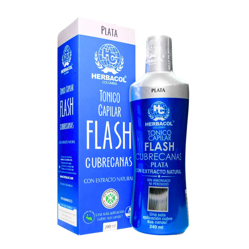 FLASH CUBRE CANAS PLATA