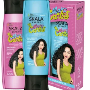 KIT SHAMPOO Y ACONDICIONADOR MAIS CACHOS SKALA